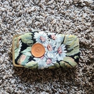 Gobelin Collection '80s Coin Purse Tapestry Vintage